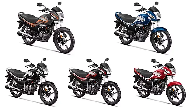 Hero Super Splendor 125cc side profile — cheapest bike rental in Kathmandu Nepal